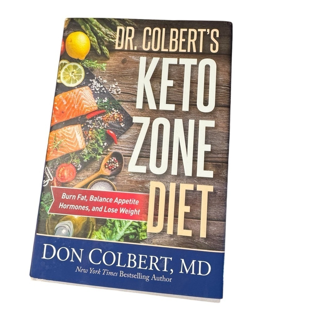 2/$10 Dr. Colbert's Keto Zone Diet Book